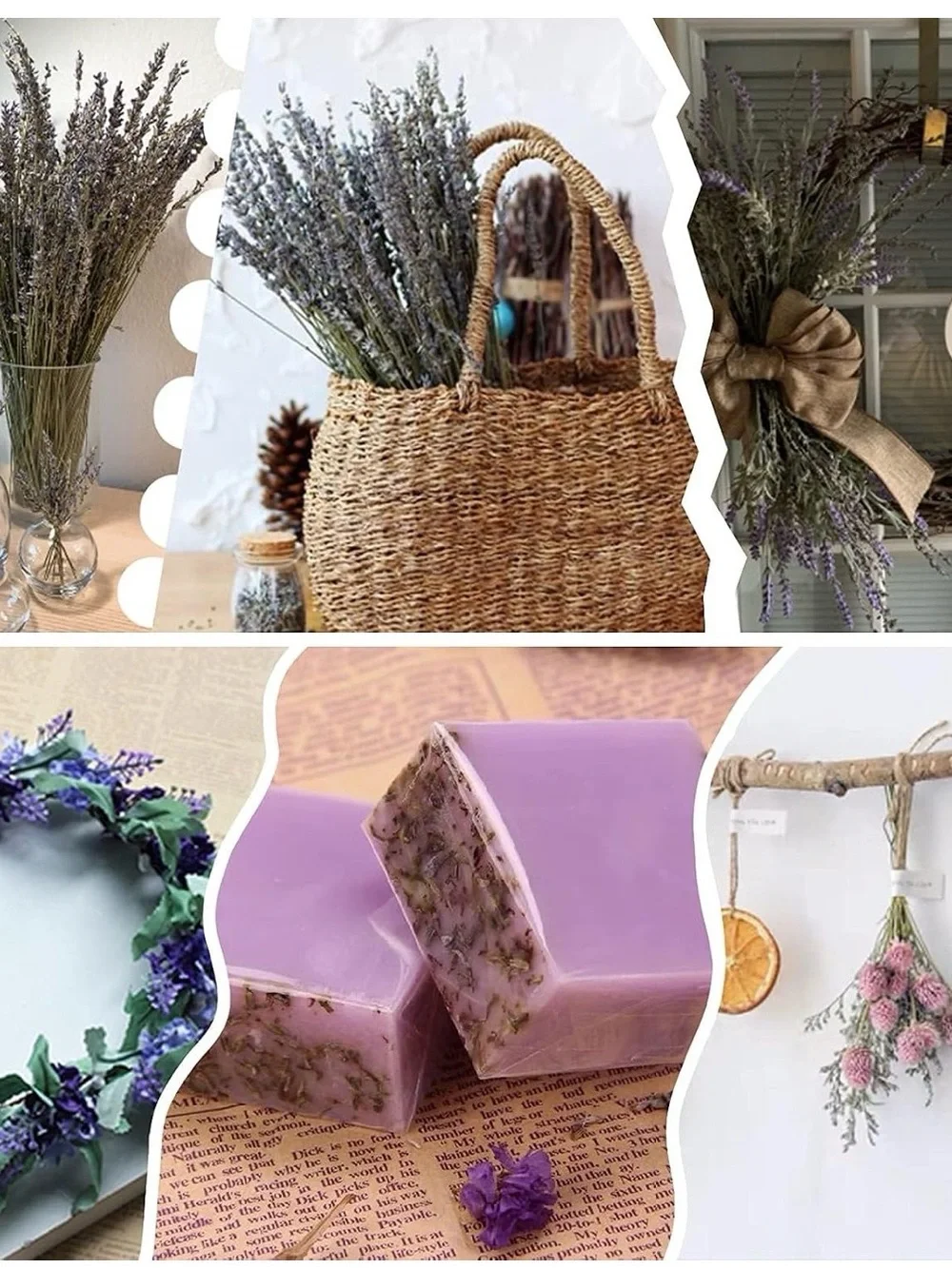 6 packs Natural dried lavender
